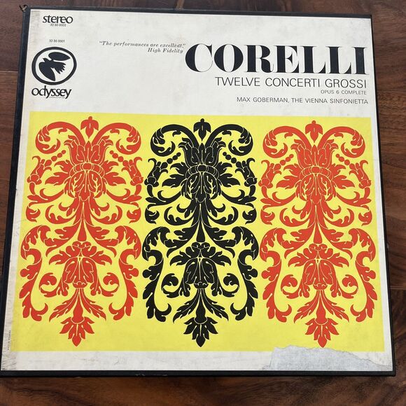 Max Goberman CORELLI Concerti Grossi Op.6 Complete 3 LP Set Odyssey 32 36 0001 - Picture 1 of 12